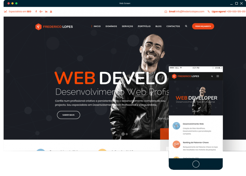 criacao sites low cost