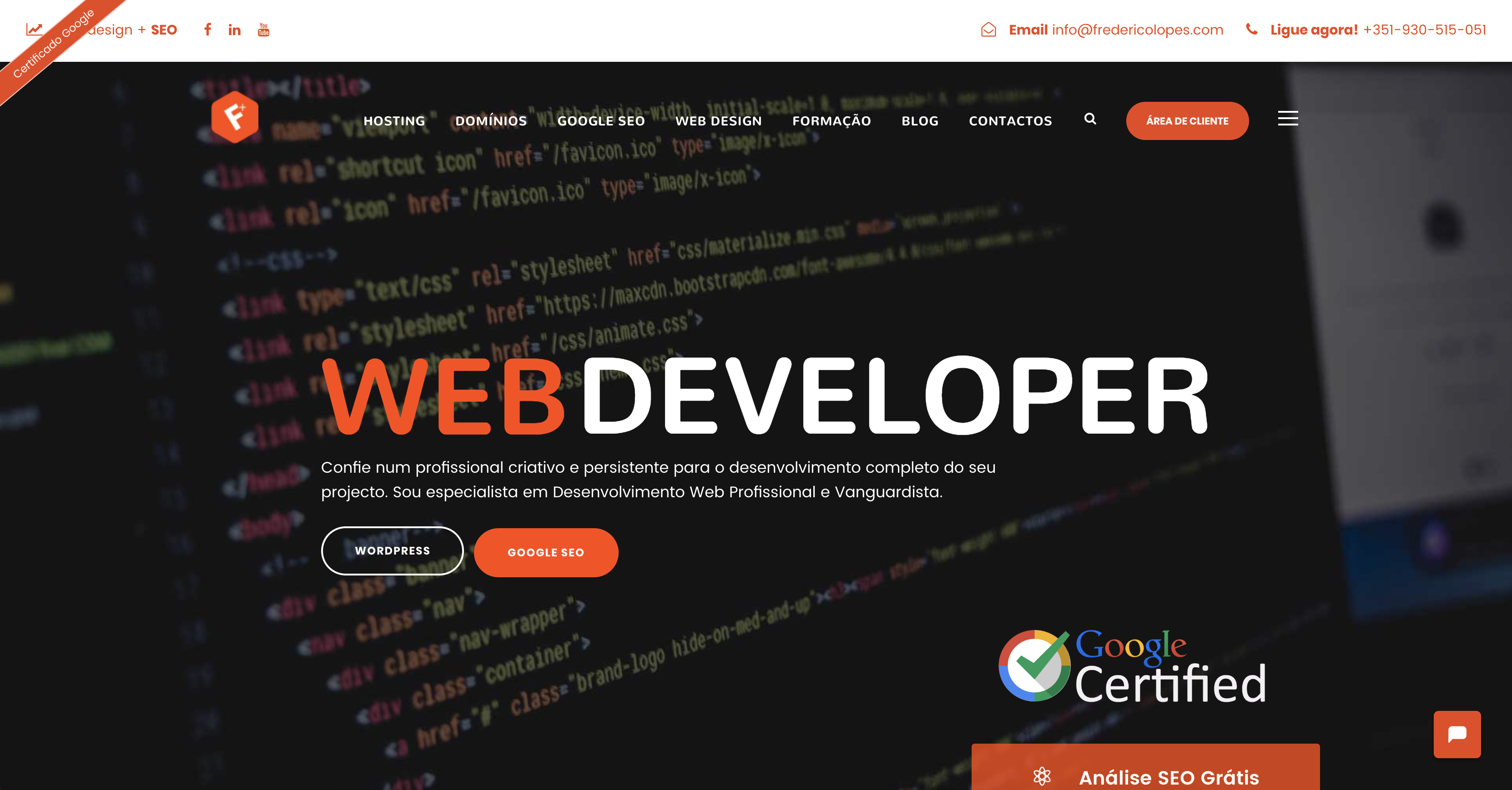Web Designer Freelancer em Portugal