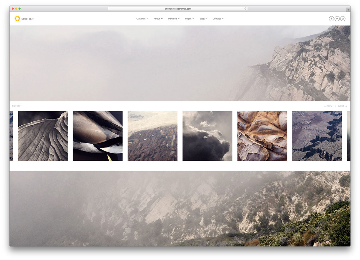 Criação de sites para Fotógrafos
