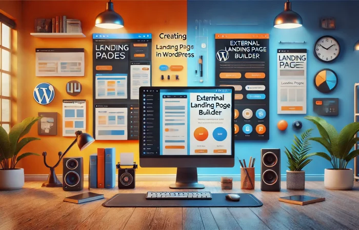 Landing Pages no WordPress ou Ferramentas Externas